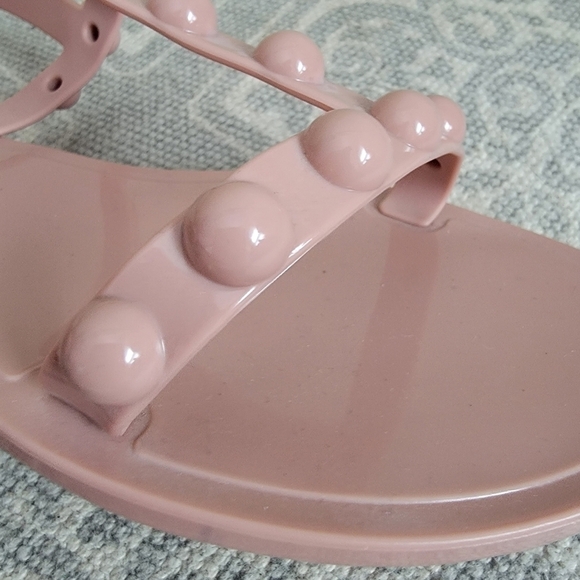 Steve Madden Lolie PC Stud Strap Sandals Pink Size 7 - Picture 11 of 16